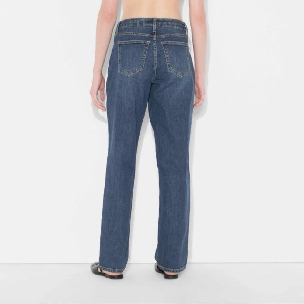 Wild Fable Size 12 Easy Rigid Curvy Straight Jeans - Picture 2 of 8